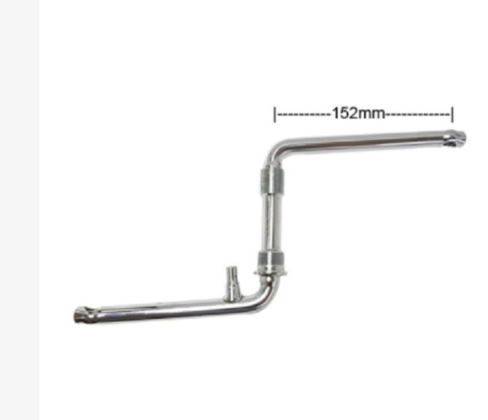GT BMX Bicycle 1 piece Black & Chrome Crank size 152mm + Bearing Free Shipping