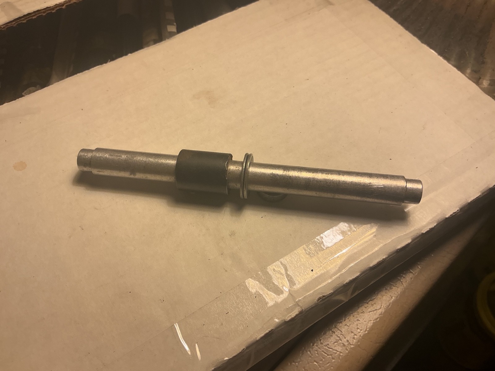 Bullseye-brand aluminum hub axle 130mm MTB