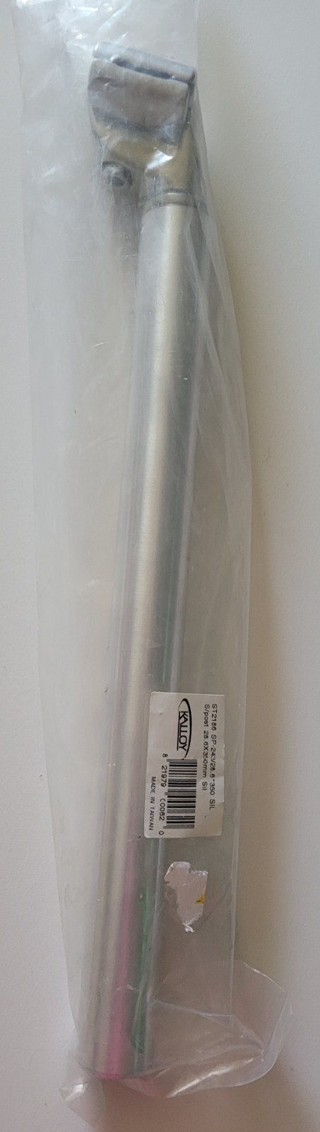 Kalloy 28.6 x 350mm Aluminum Bicycle Seatpost Silver SP-243 New