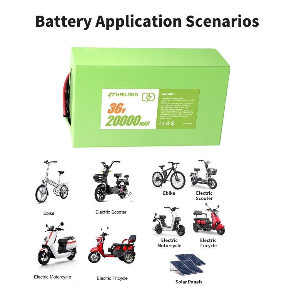 New 36V 48V 52V Electric Rechargeable Battery Ebike Electric Bicycle Battery