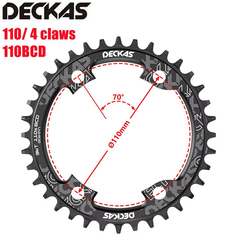 Deckas 110BCD 4-Claw Chainring Road Bike Narrow Wide Chainwheel Forshimano R7000