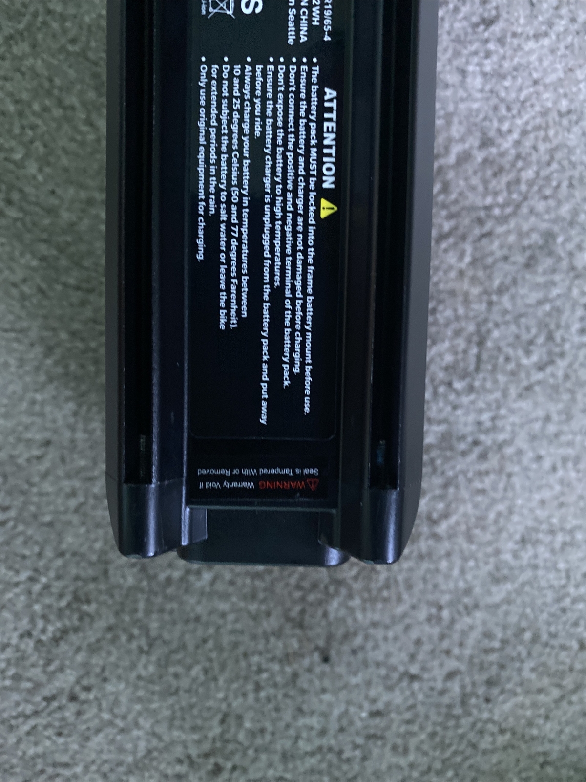 Authentic Rad Power Bikes 48V 14ah Battery Fast Shipping!