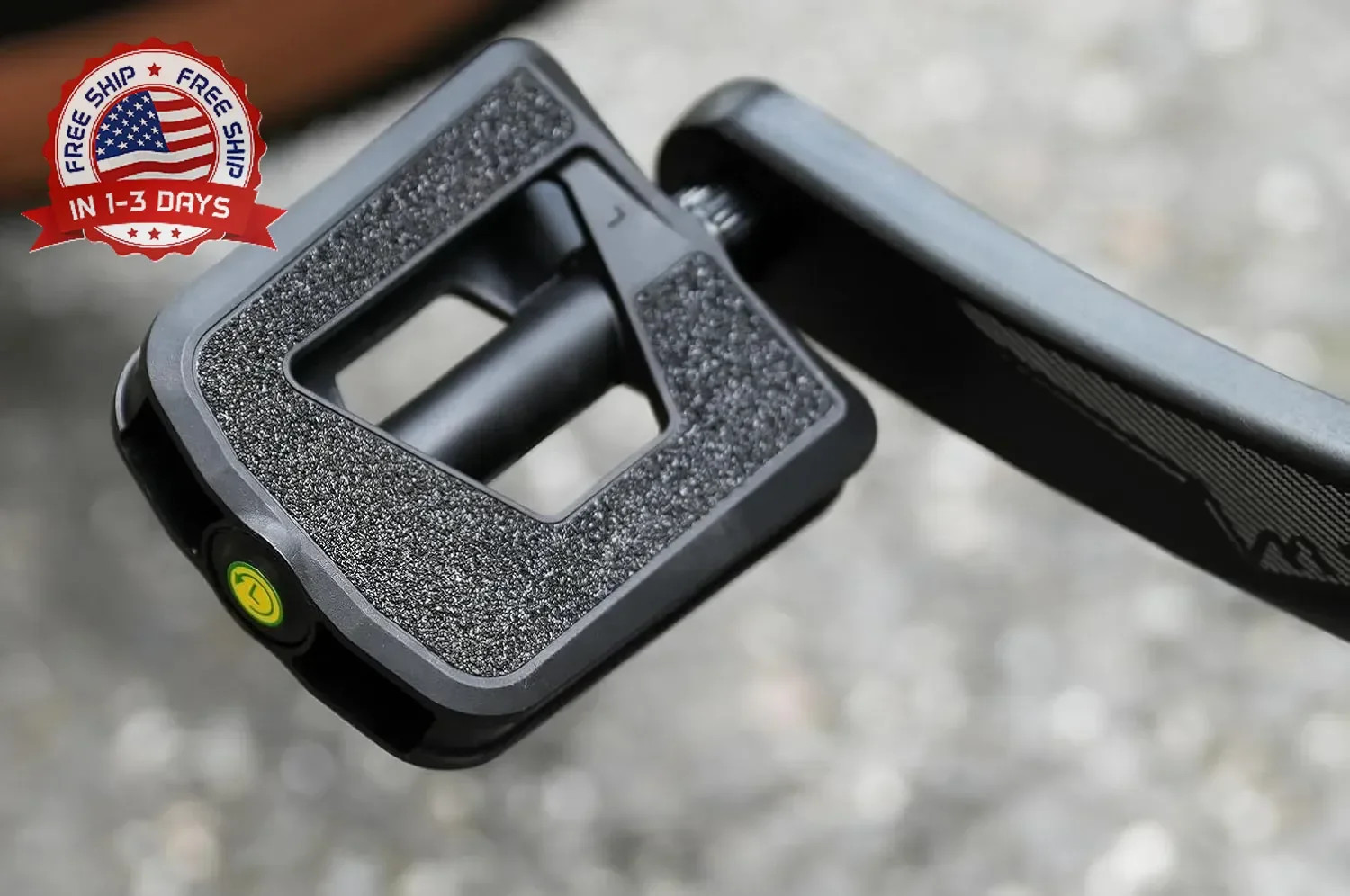 City Road Bike Pedals, Engineering Plastics with Reflector, E-Bike Universal Fit