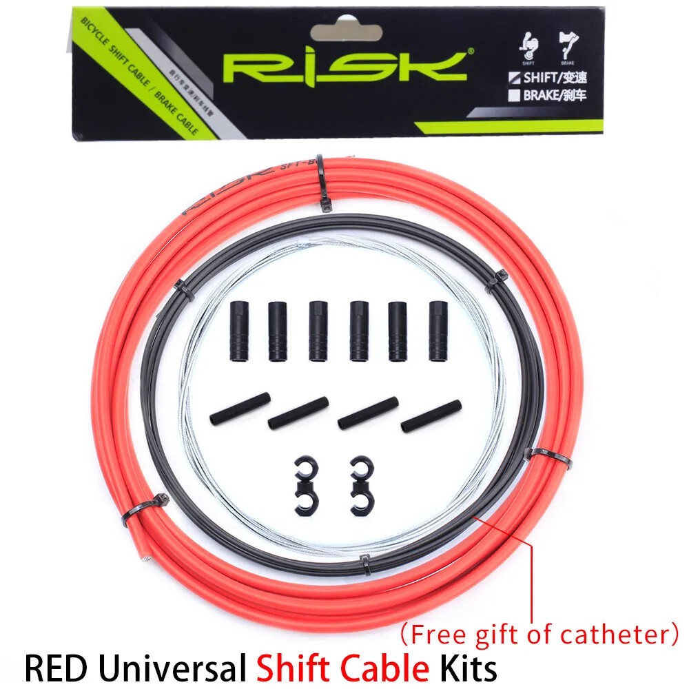 Bicycle Brake Cable Set 4/5MM Brake Housing Shift Cable Brake Cable 3M Housing