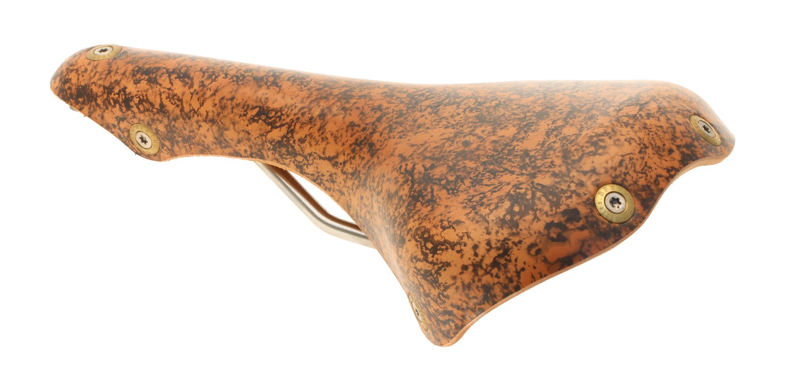 Gilles Berthoud Soulor Saddle Steel Rails Hard Leather Cover Cork NEW NOS NIB