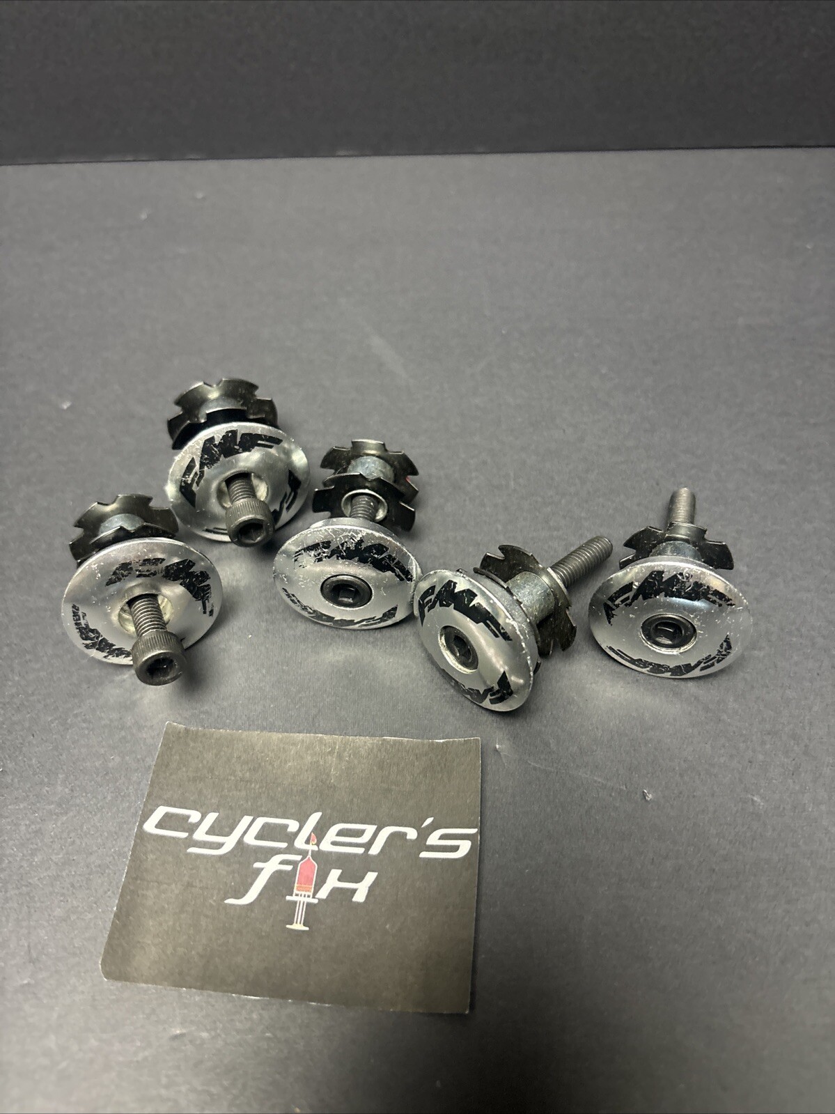 NOS 1” FMF Racing Stem Bolt Top Cap Alloy Freestyle Race BMX Mini Fit: Haro GT