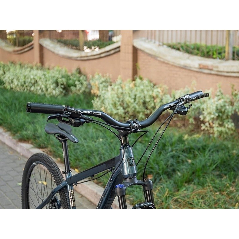 Modern Mountain Bike Handlebar 780mm Aluminum Ergonomic Non-slip Durable Design