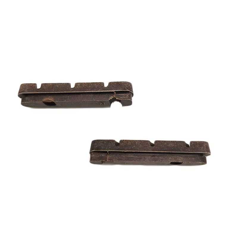 2Pairs 4Pcs Road Bike Brake Pad Bicycle Carbon Wheel Cork Wood Block Shoes Brake