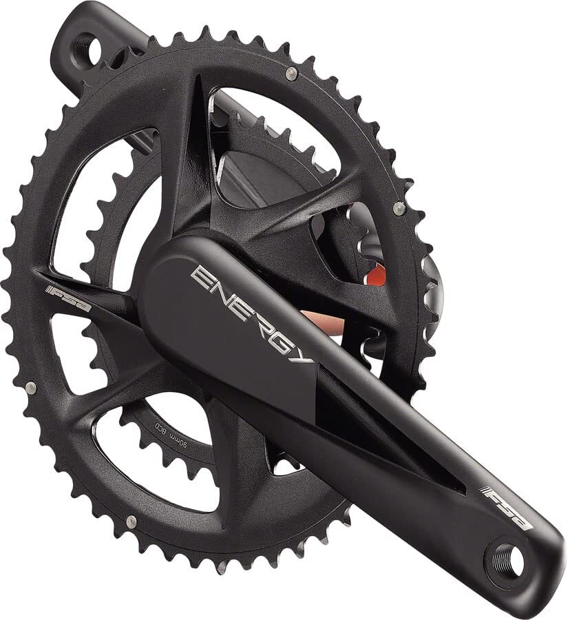 FSA Energy Modular BB386EVO Road Gravel Crankset 175mm 9/10/11/12 50/34t New