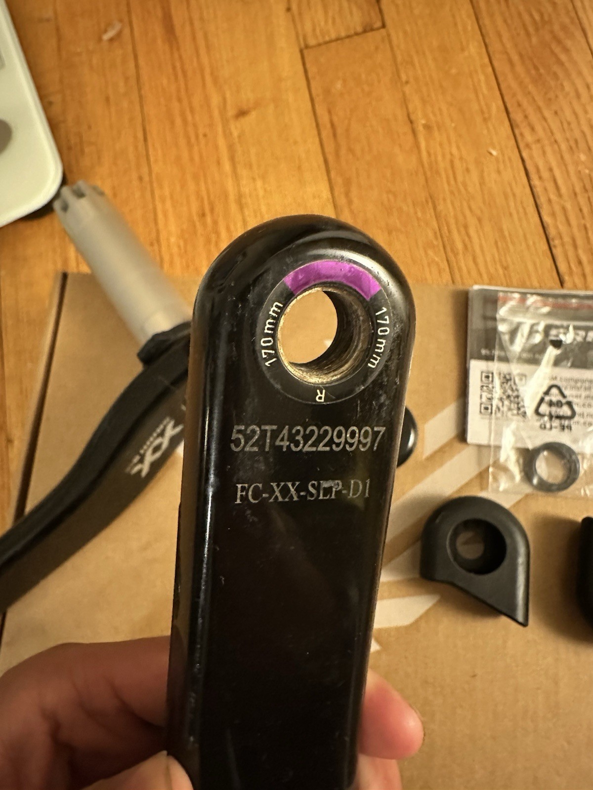 SRAM XX SL Crankset | 170mm | DUB | Q168 | New 34t Chainring