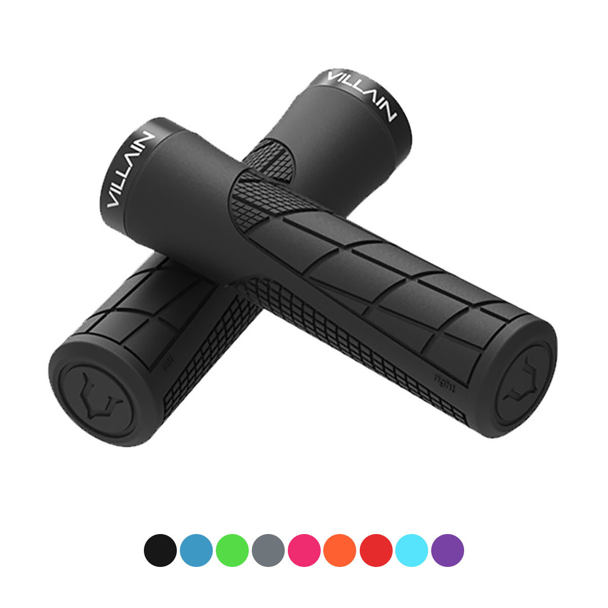VILLAIN – Arrest 1st Offense Universal Handlebar Grips For Bicycle Ergonomic