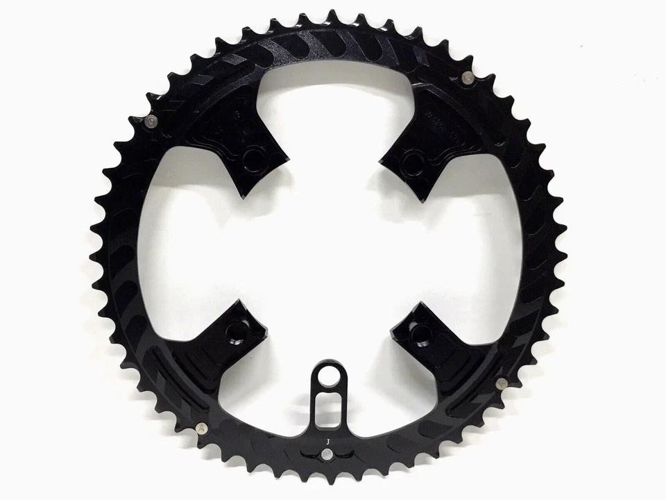 FSA K‑Force ABS 52T Chainring 110BCD 5‑Bolt 10‑11sp Red Decal WA426