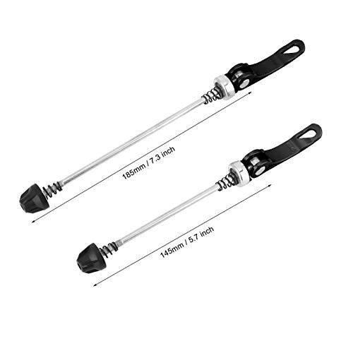 1 Pair MTB Quick Release Skewers Bike QR, 145/180 mm Road Mountain Bicycle Wh…