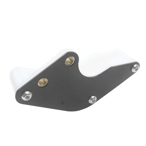 Motorcycle Aluminum Plastic Chain Guard Guide Protector+8M 10M Chain Black