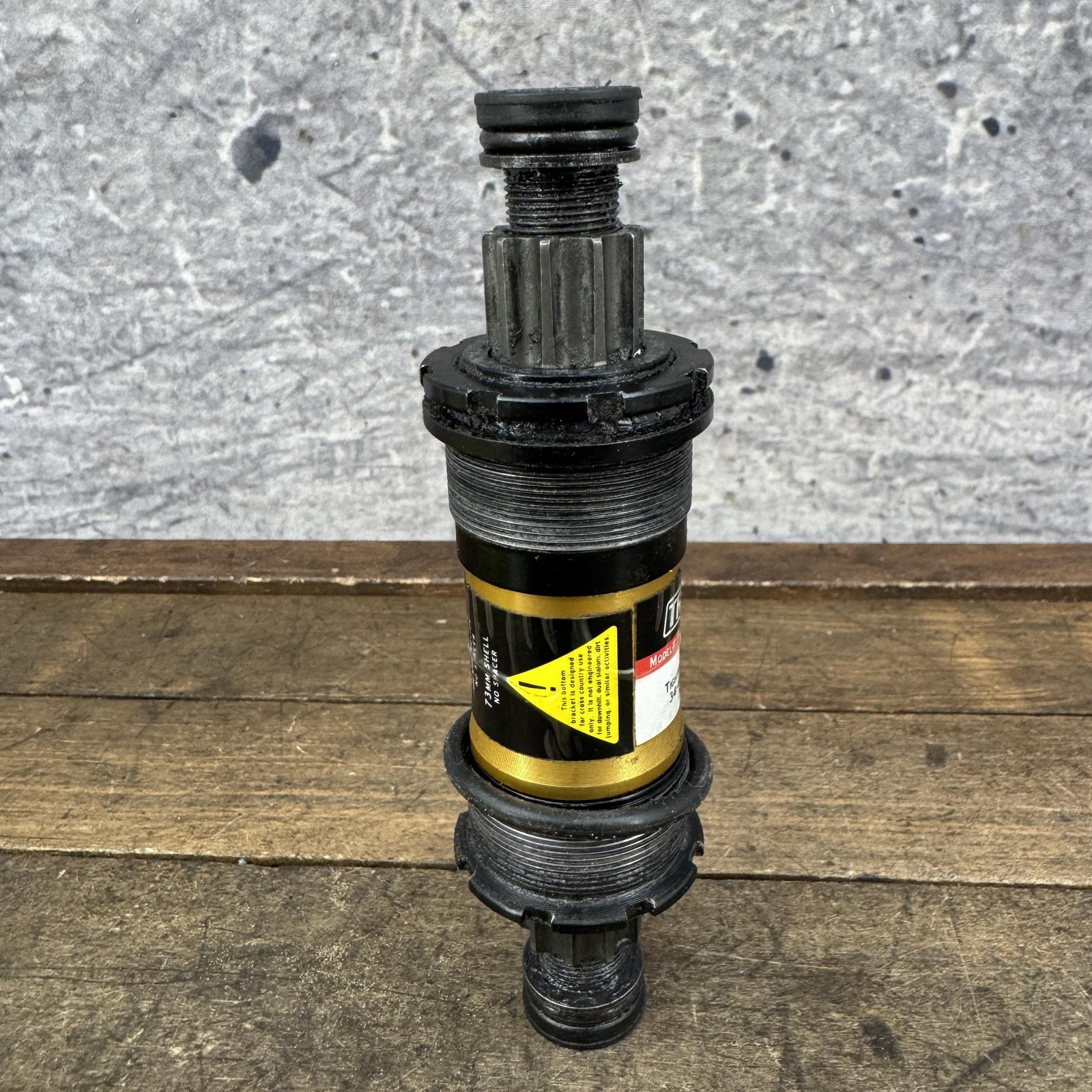 Vintage Truvativ Giga Pipe Team SL Bottom Bracket 68/73mm 113mm ISIS BSA Spline
