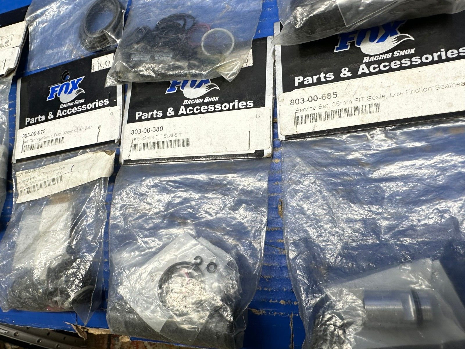 FOX Cartridge Seal Kits – Misc – Bike Shop Surplus – See Photos