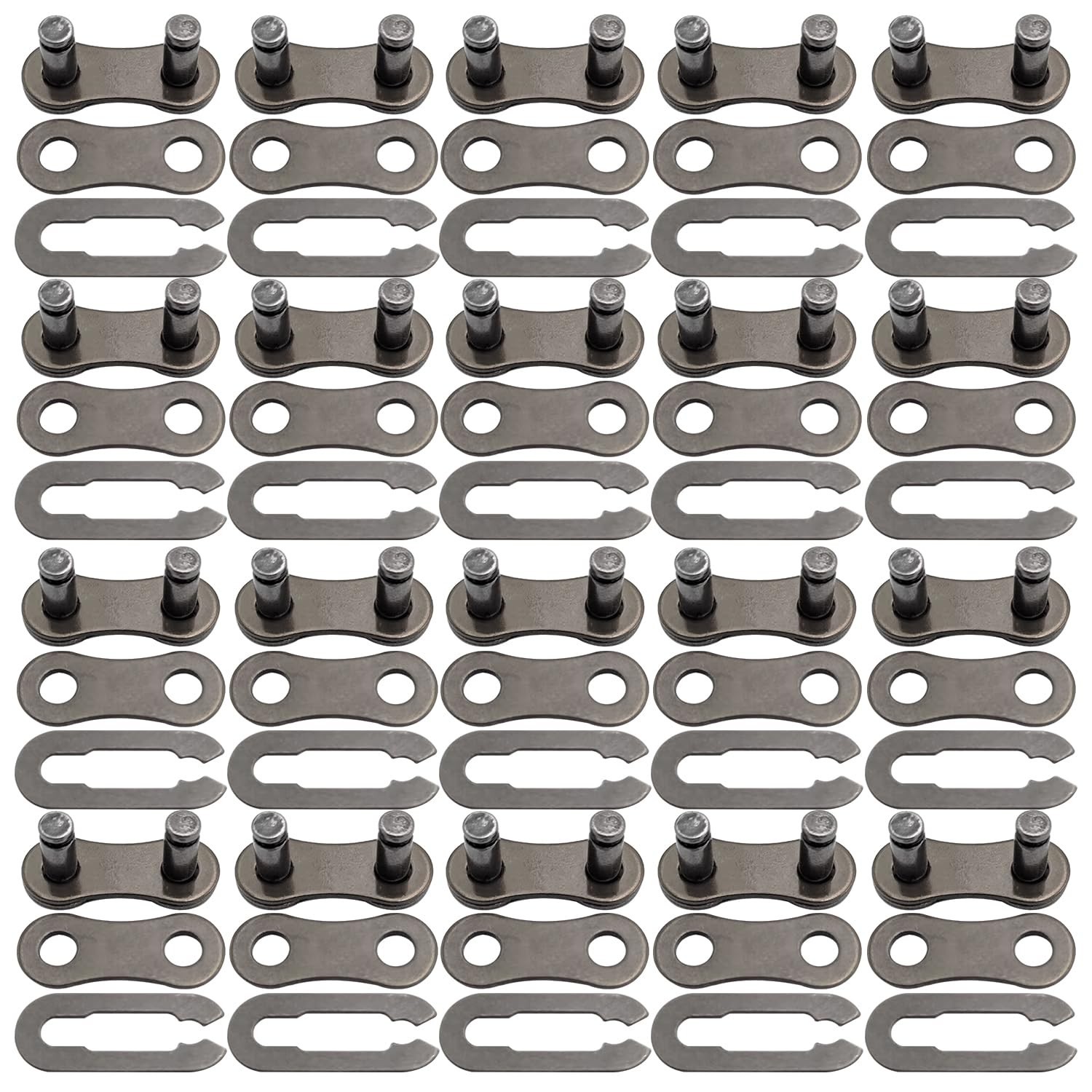 20 Pairs Bike Chain Master Link, 6/7/8/9/10/11/12 Single Speed Chain…