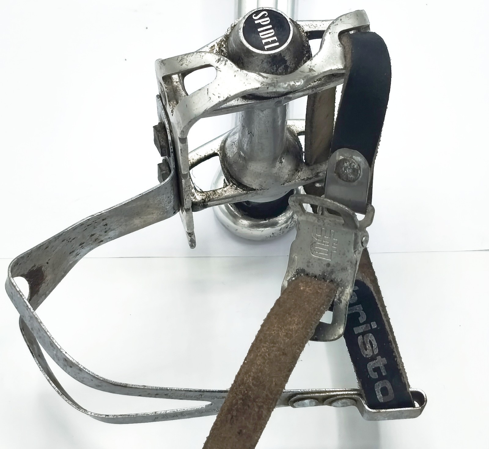 Stronglight 106 Spidel Triple Crankset 54 44 32 Vintage Pedals Christophe Bike