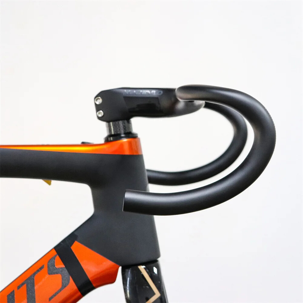 36/380/400/420/440mm All Carbon Fiber Integrated Road Bike Handlebars Drop Bar