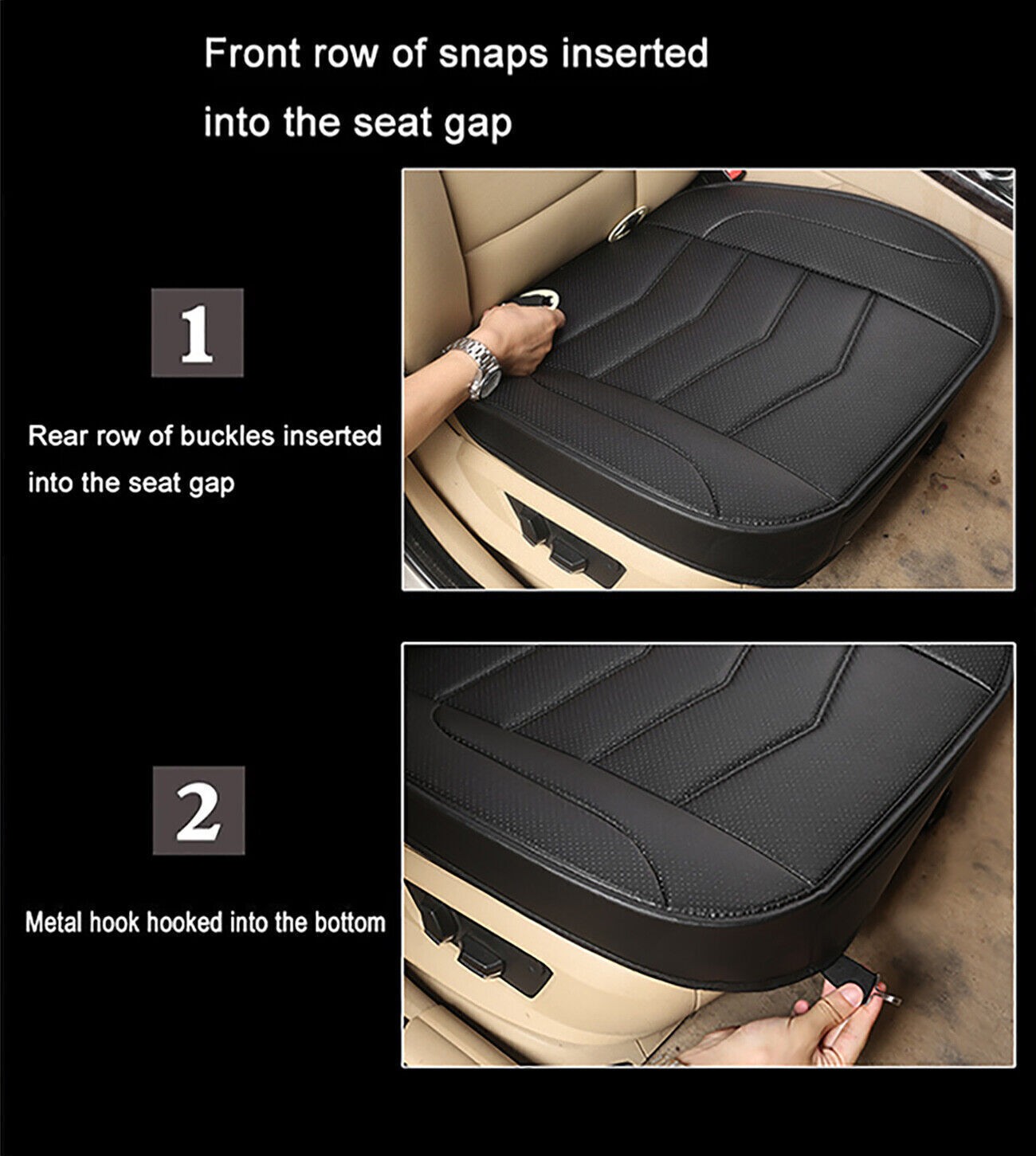 Driver Side Bottom Base Seat Cover Cusion Pad for Mercedes-Benz C-Class