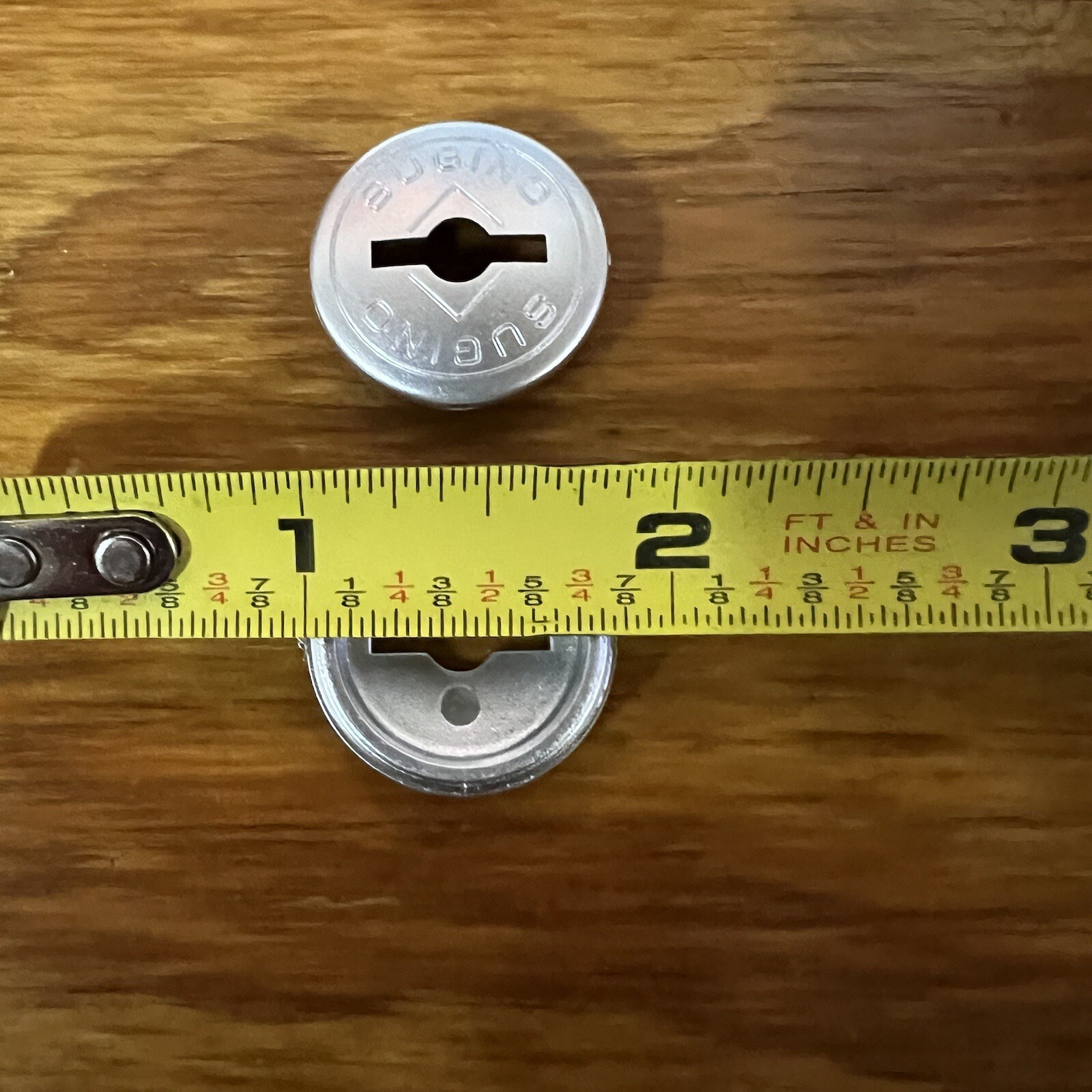 SUGINO BMX «CRANK DUST CAPS» SILVER 80-87 OLD SCHOOL NOS CT MAXY CROSS SUPER GT