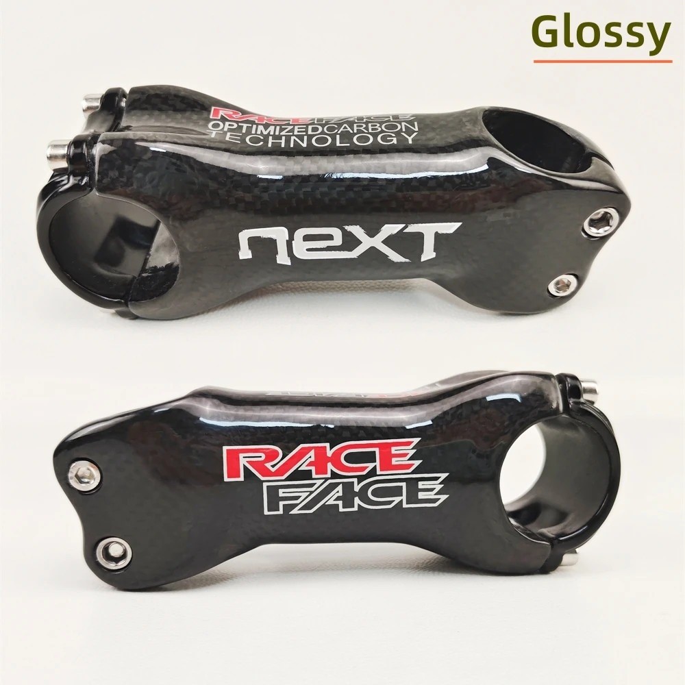 Carbon Fiber Mountain Road Bicycle Stem 6/17 Degrees 31.8 * 60-120mm Bike Parts