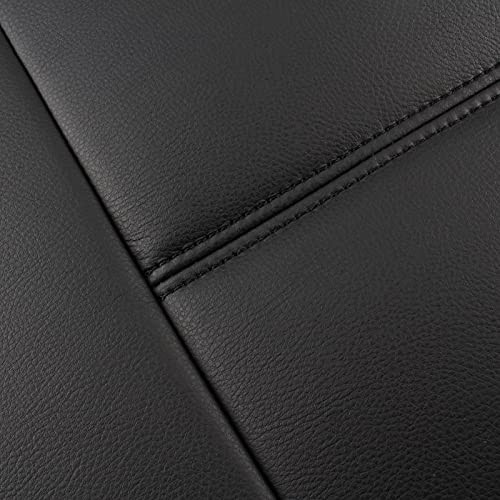 Black Driver Bottom Leather Seat Cover for Chevy Silverado Avalanche 2007-2013