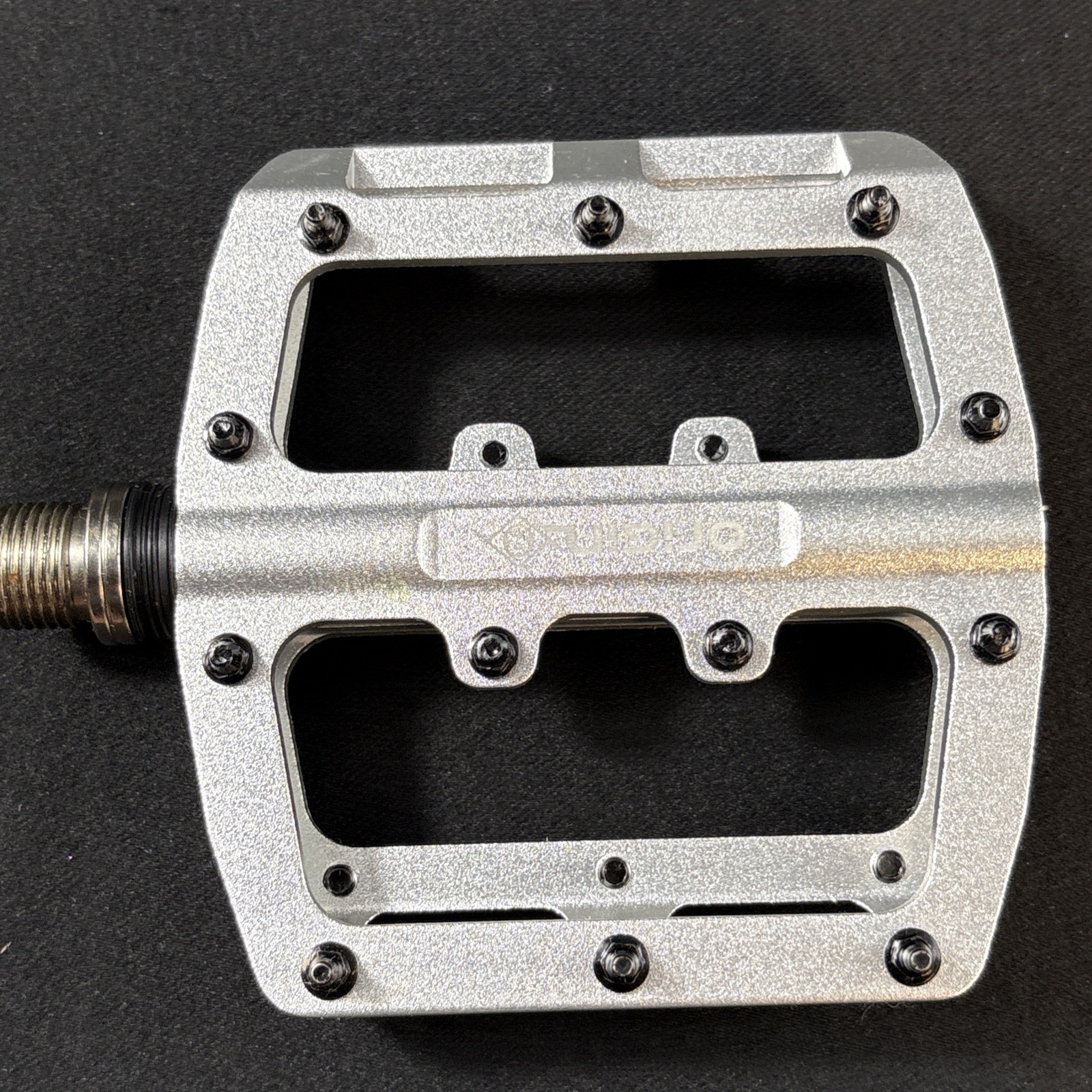 Origin8 Rascal Platform Pedals – CNC Aluminum, Concave Design, Removable Pins S
