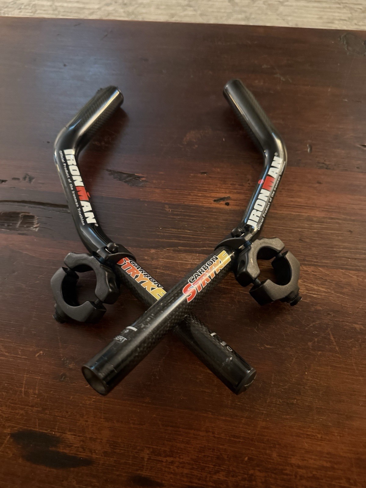 Profile Design Stryke Carbon Fiber Clip-On Aerobar Extensions Black 22.2mm