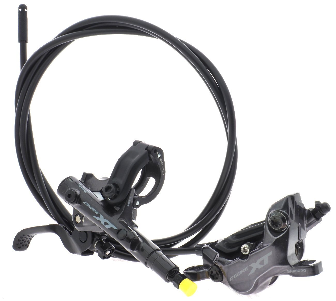 Shimano Deore XT M8120 4-Piston Ice Hydraulic Brake set 1700mm 1000mm w/FIN PADs