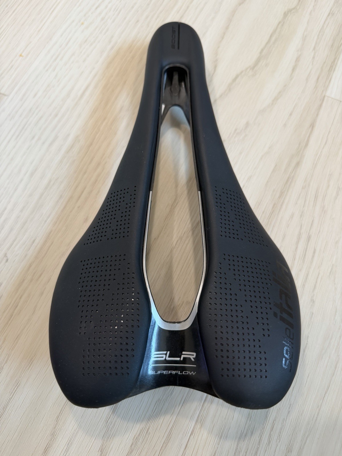 Selle Italia SLR Boost Kit Carbonio Superflow Saddle (Black) S3 Size 130mm