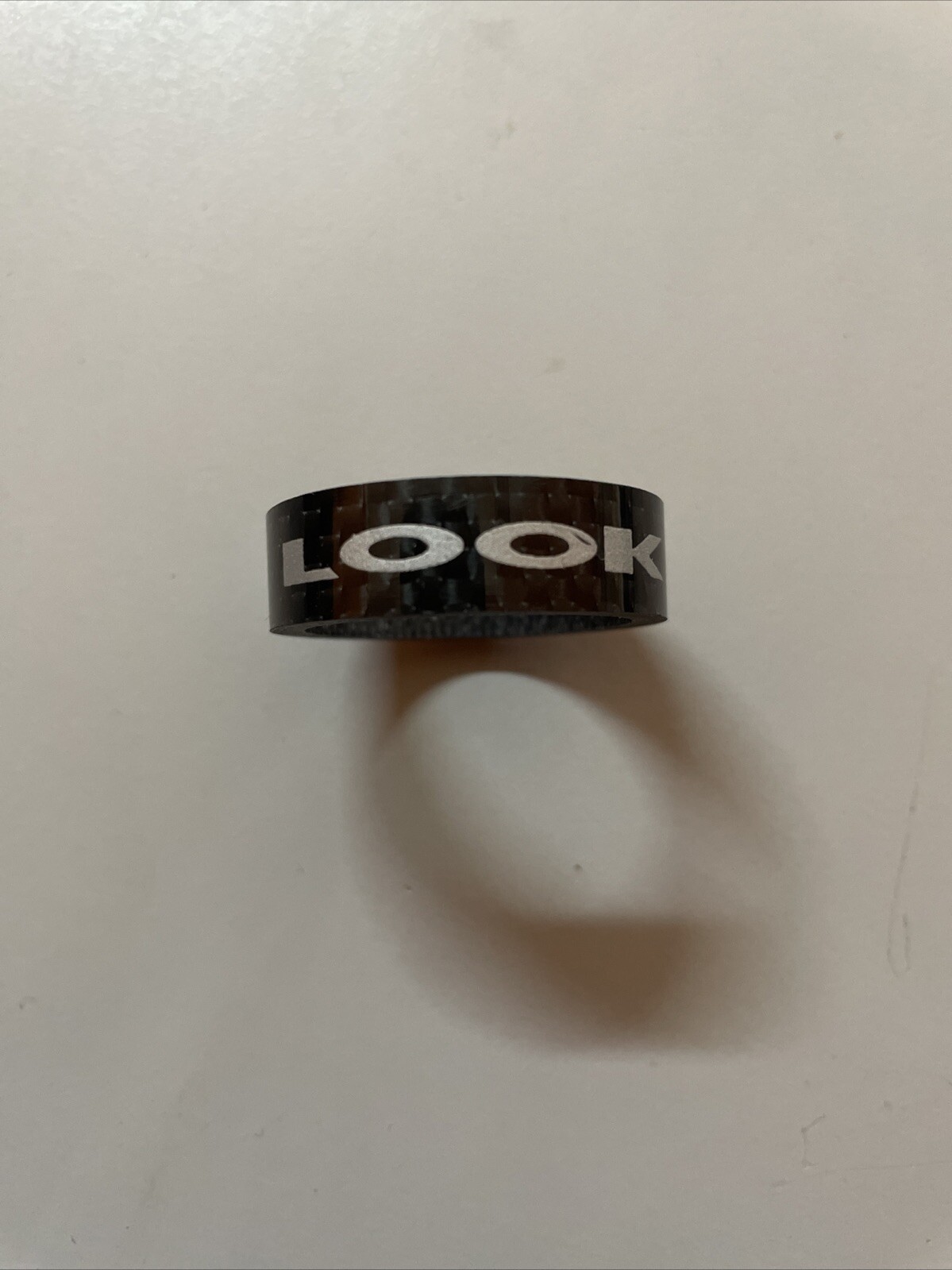 Steering Spacer Bicycle Carbon Look 1 Cm 1-1/8″