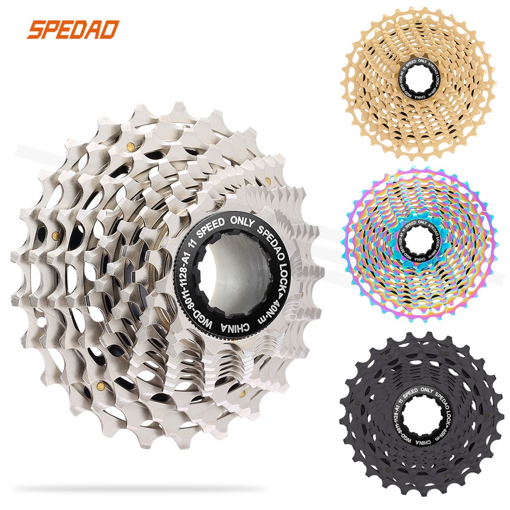 Spedao 11 Speed Cassette 11-28/32/34T Ultralight CNC HG Road Bike Freewheel