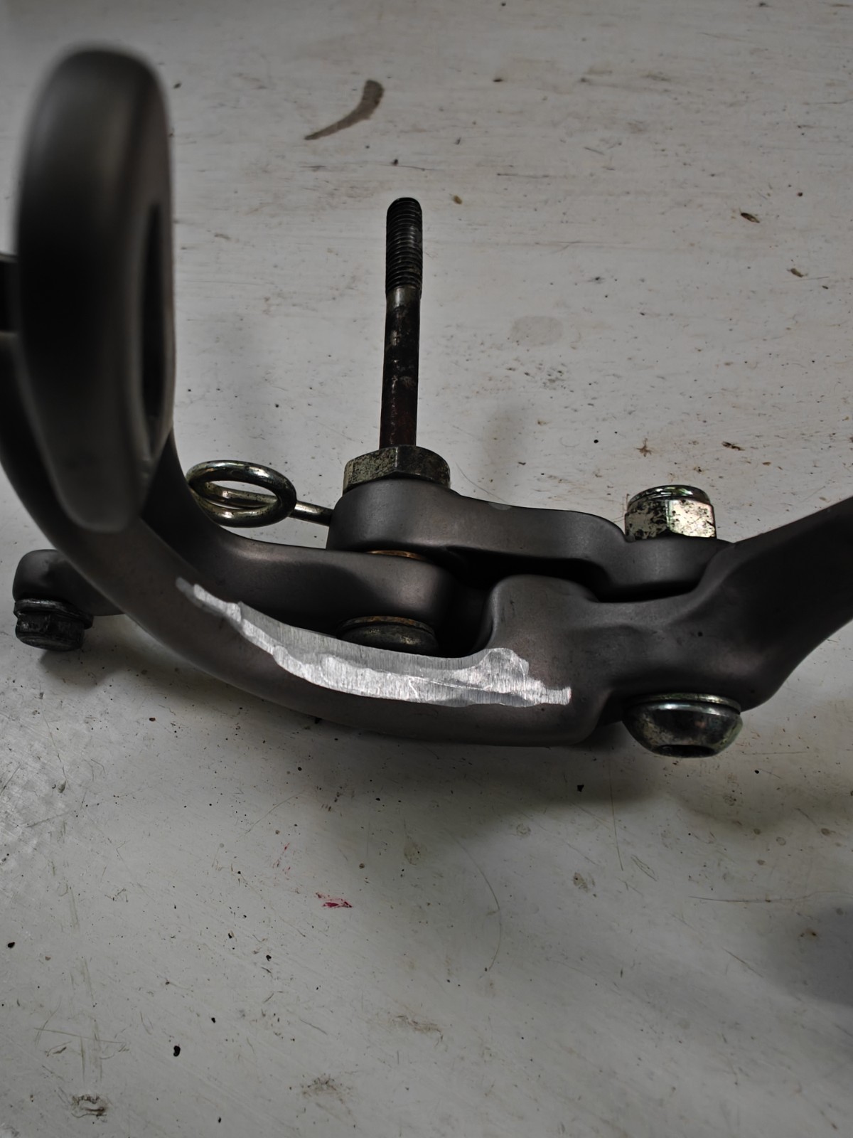 Brompton genuine caliper brake set pair gray front rear dual pivot OEM