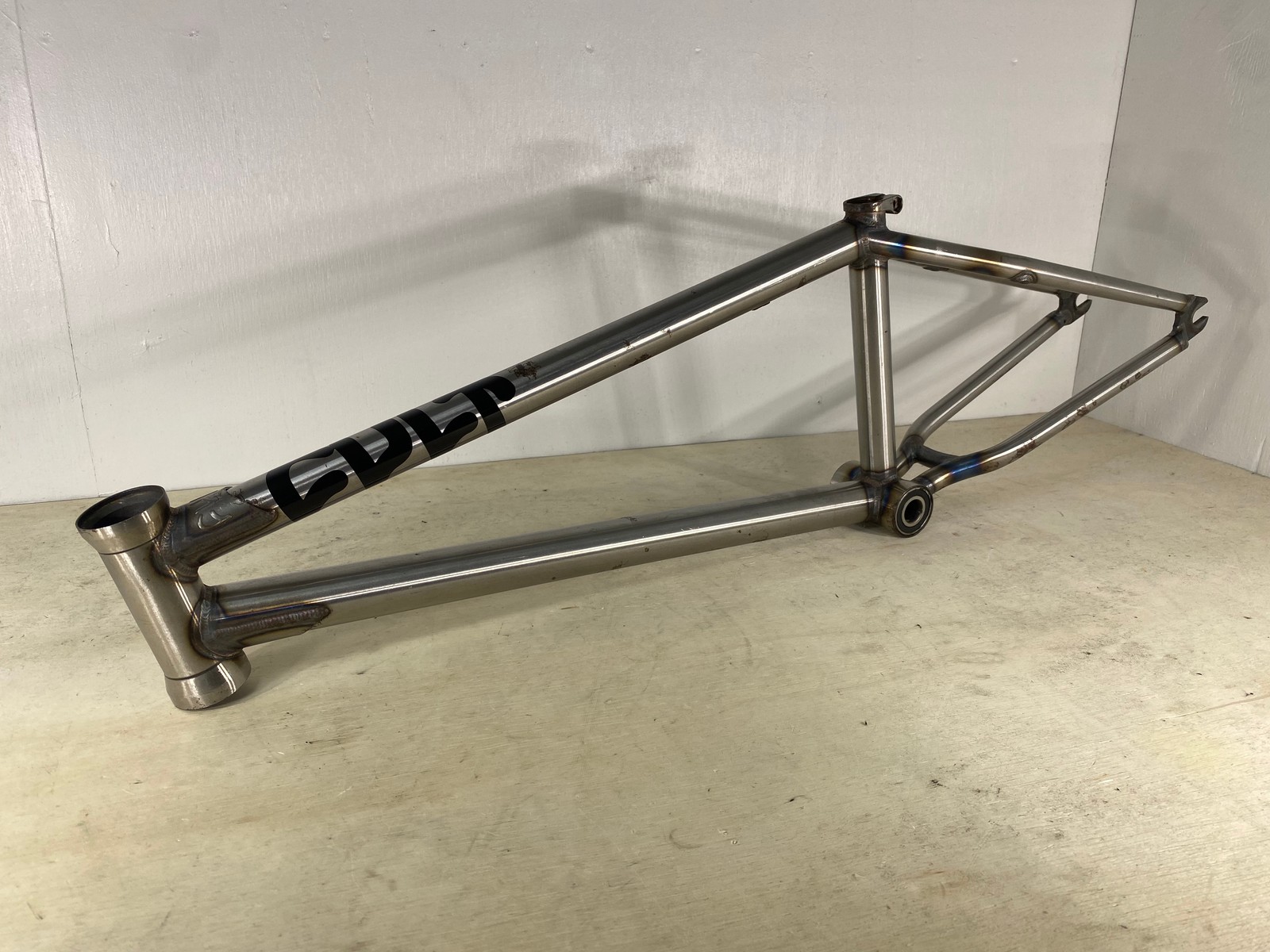 Cult OS V3 BMX Frame – Raw 20.75”