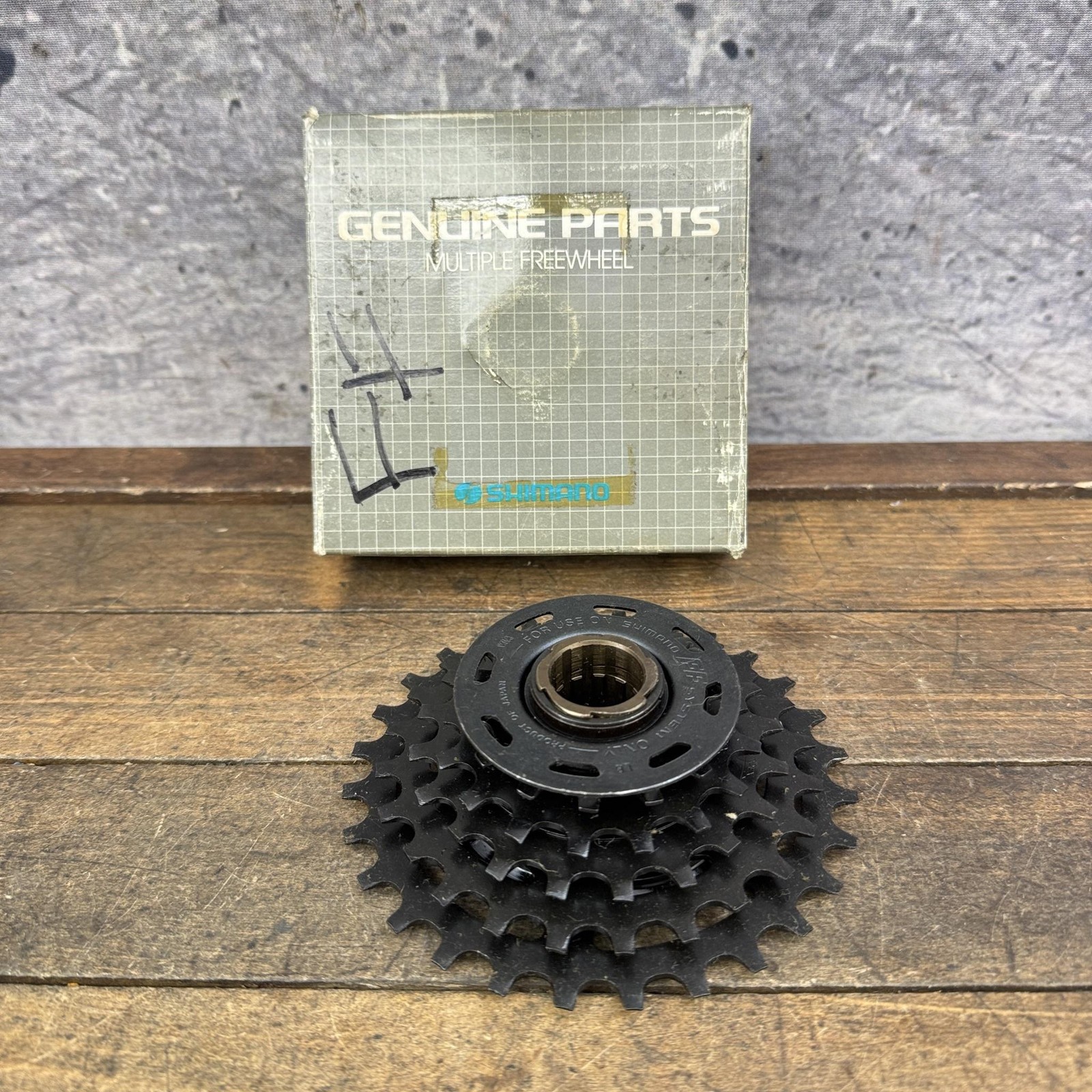 Vintage Shimano Front Freewheel 5 Speed NOS FF 14-28T 28T Black Steel Japan
