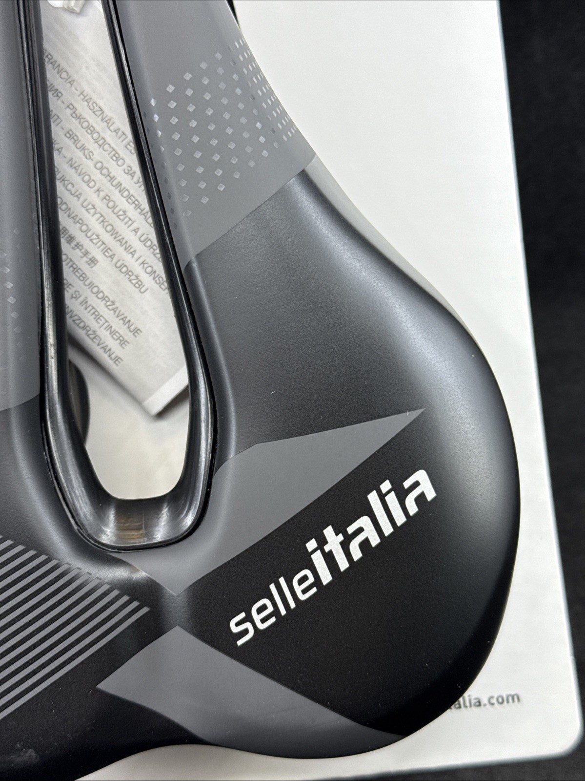 Selle Italia X-BOW Superflow Ti316 Rail Black L3 255mm x 155mm MSRP $120!