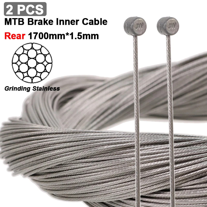 Bike Shifter Brake Cables Grinding Stainless Steel Cable MTB Road Bike Front Rea