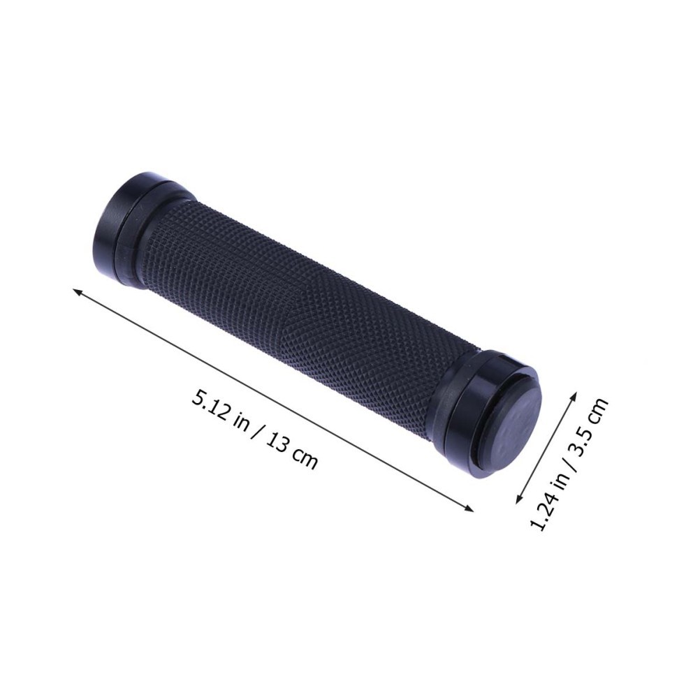 Bike Handle Sleeve Set Durable Aluminum Alloy Antiskid Pair Black