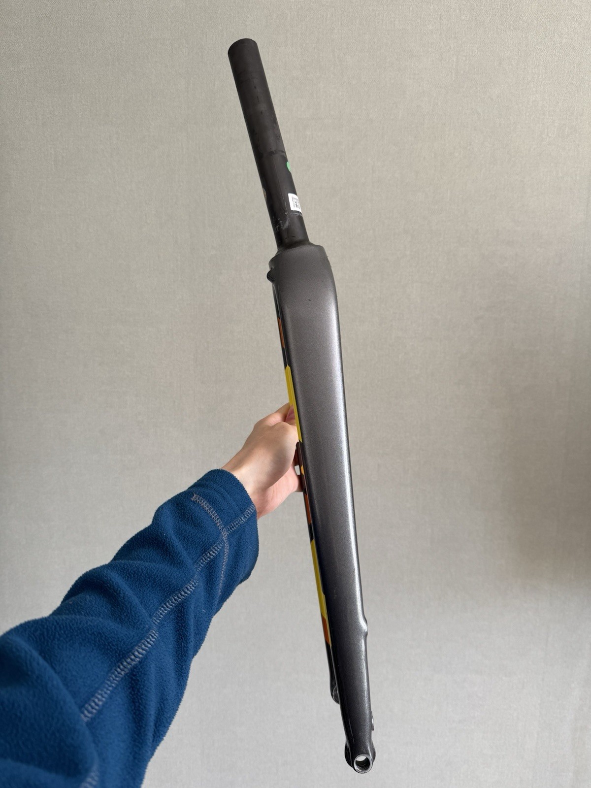 Cannondale 700 M CAADX Fork, 1-1/8″ to 1-1/4″ steerer, Full Carbon, Flat Mount