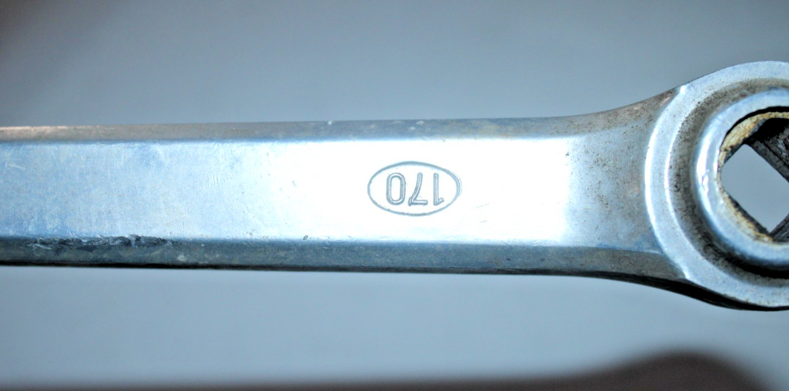 1973 Motobecane SR Silstar Drive Side Crank Arm Silver 170mm 40/52T Japan JIS :)