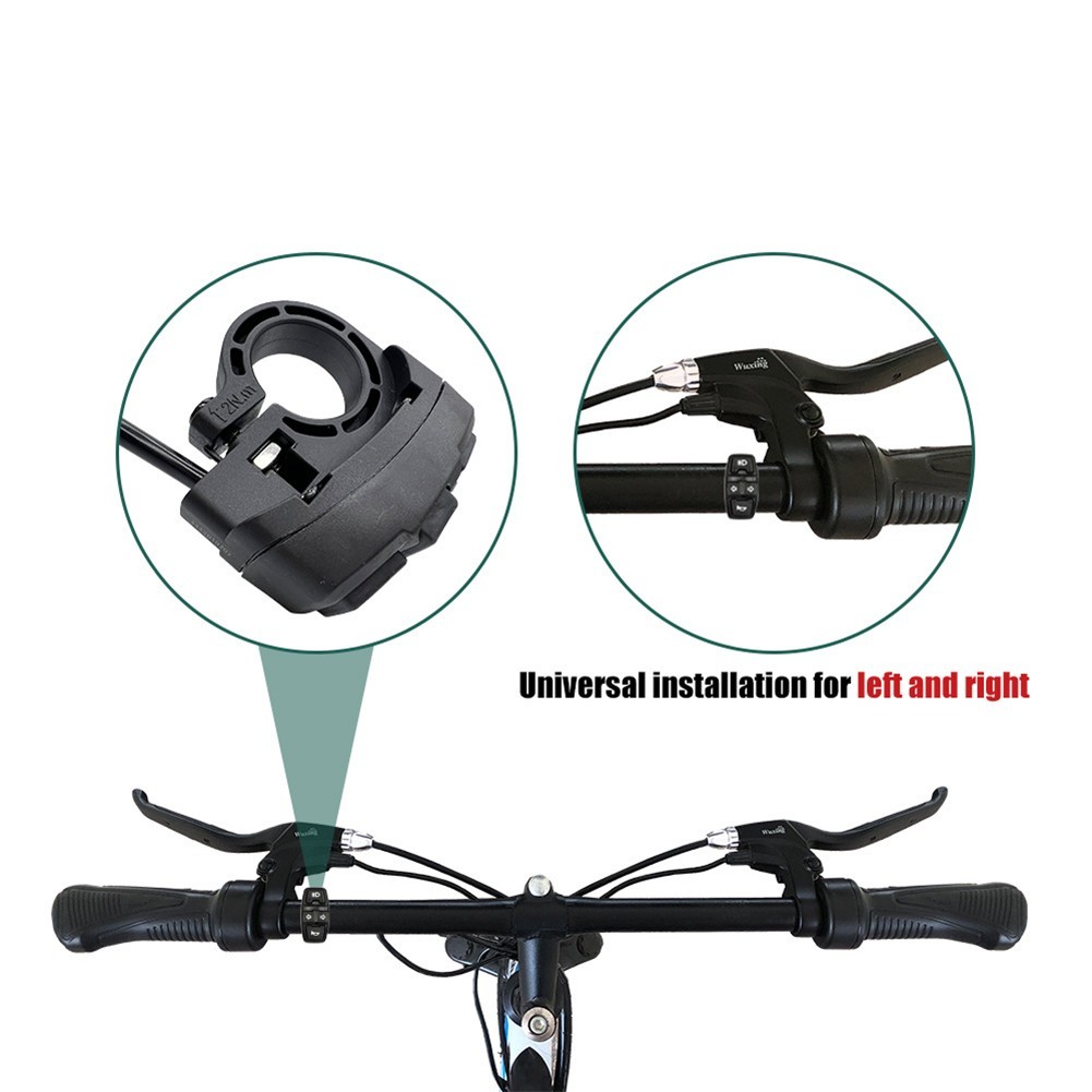E-Bike DK336 Frontlight+ Horn+Turning Light Switch For Mountain Bike Scooter
