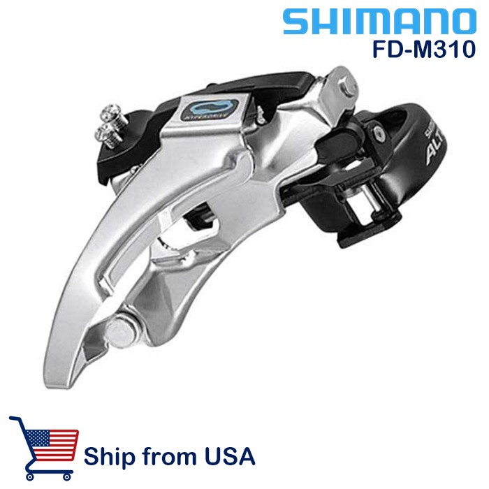 Shimano Altus 7/8 Speed FD-M310 Front Derailleur 31.8/34.9mm Bicycle Bike
