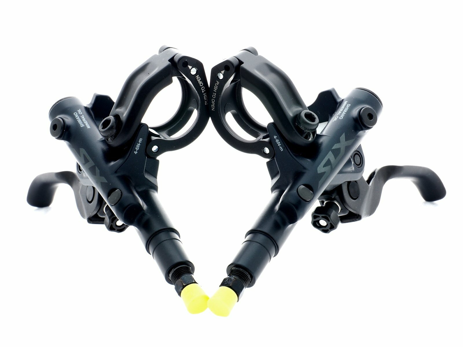 New Shimano SLX M7120 4-Pistol BL-M7100/BR-M7120 MTB Brake W/ Resin Pad Ice-Tech