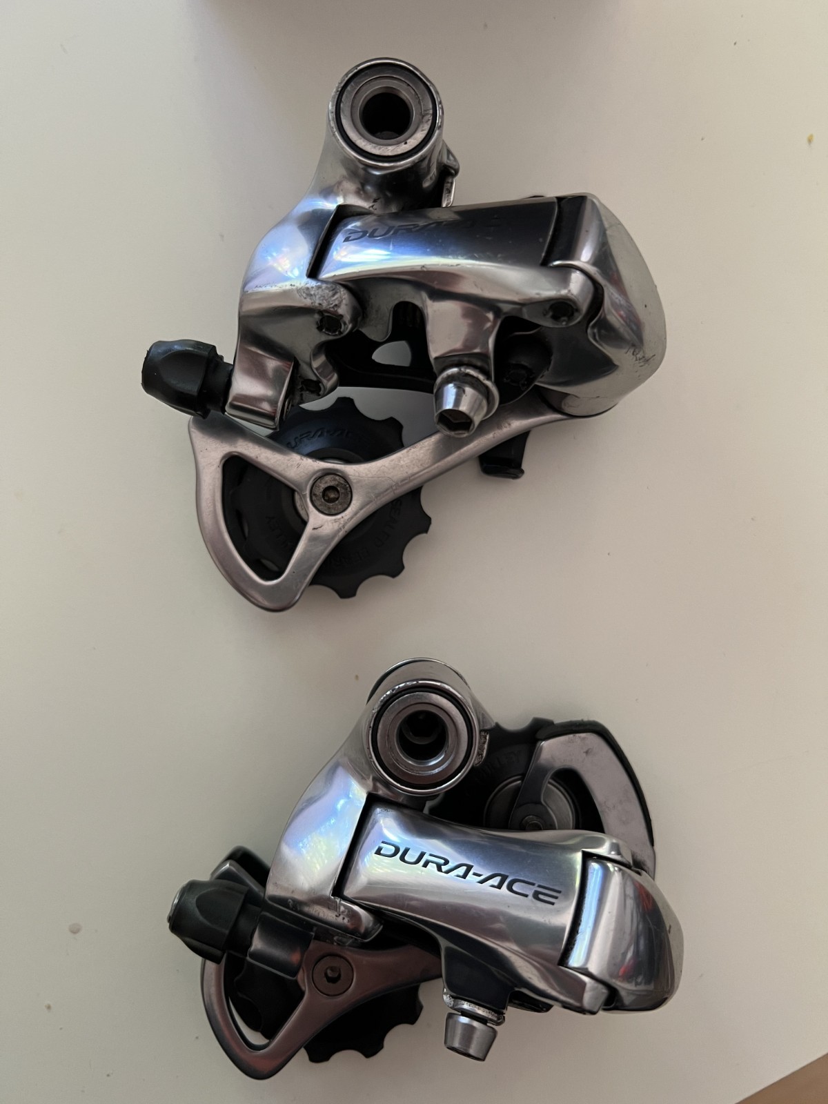 Two (2) SHIMANO DURA ACE 7800 10 SPEED REAR DERAILLEURS – SHORT CAGE