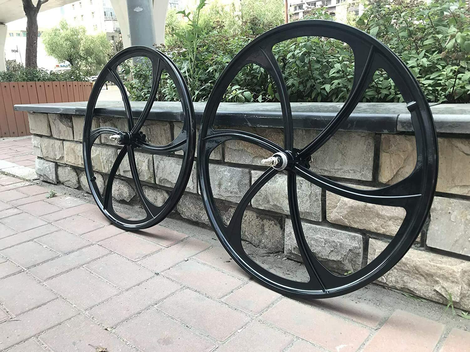 CDHPOWER 26″ Mag Wheel Set Rims & Bike Fork & 56T Sprocket-Gas Motorized Bicycle