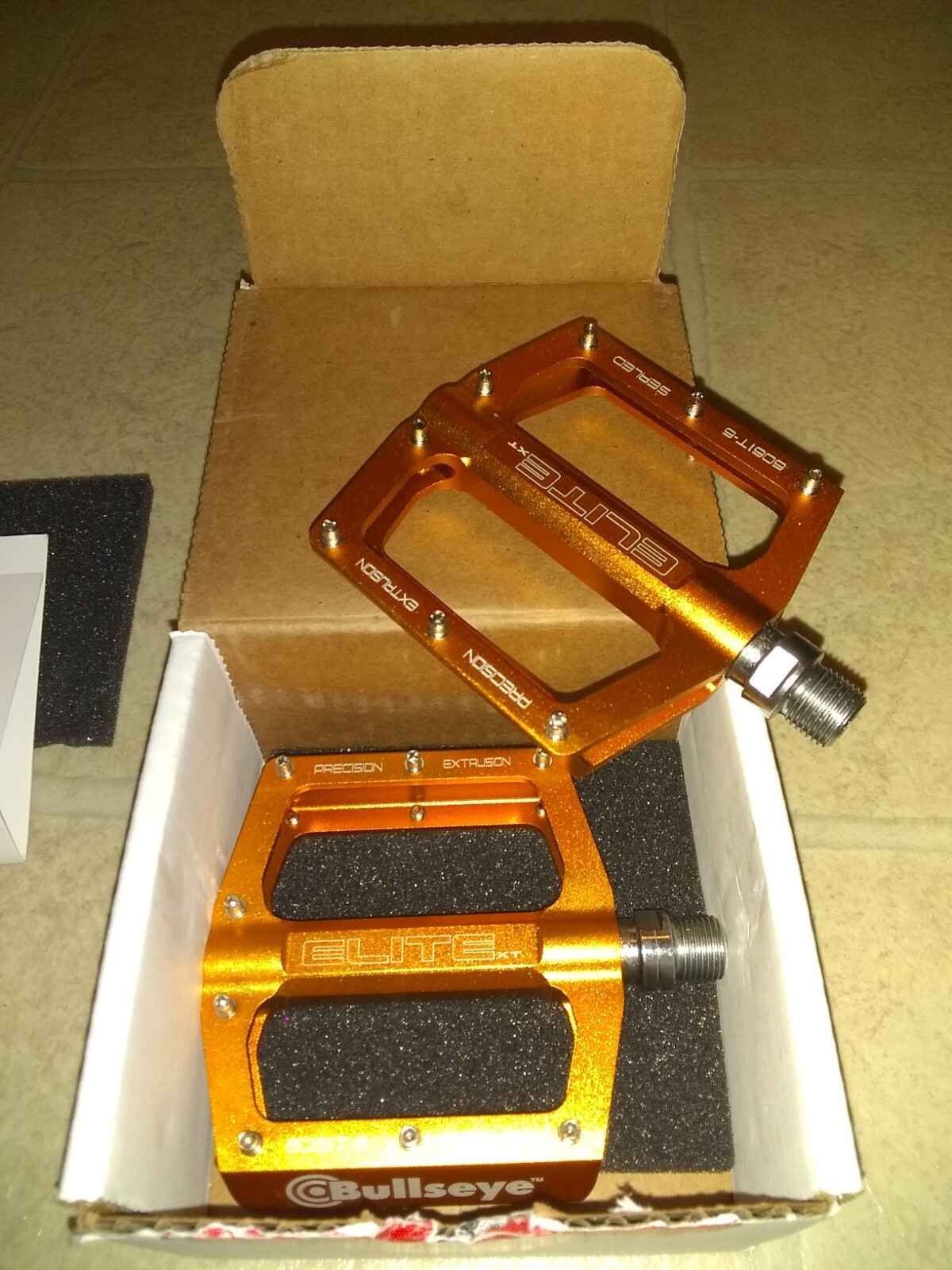 BULLSEYE 🎯 bmx limited pedals gold se bikes jmc profile redline GT