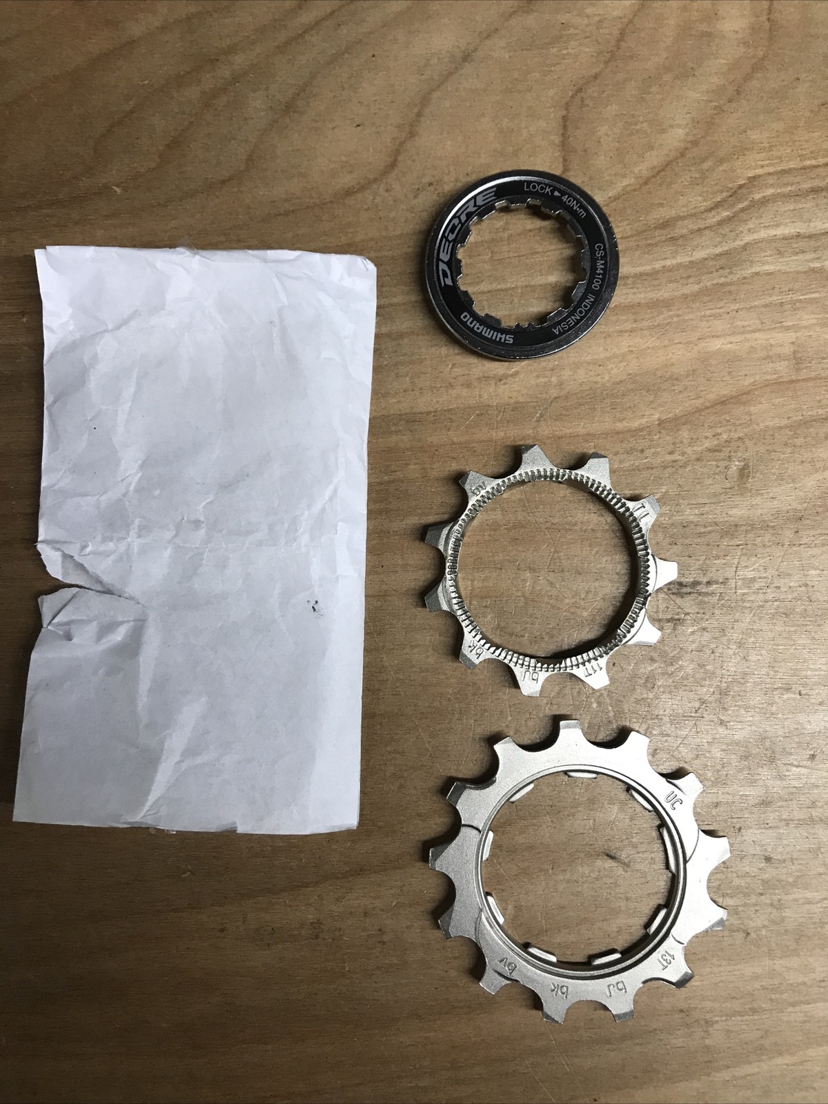 Shimano Deore CS-M4100-10 Cassette – 10-Speed, 11-42t, Silver