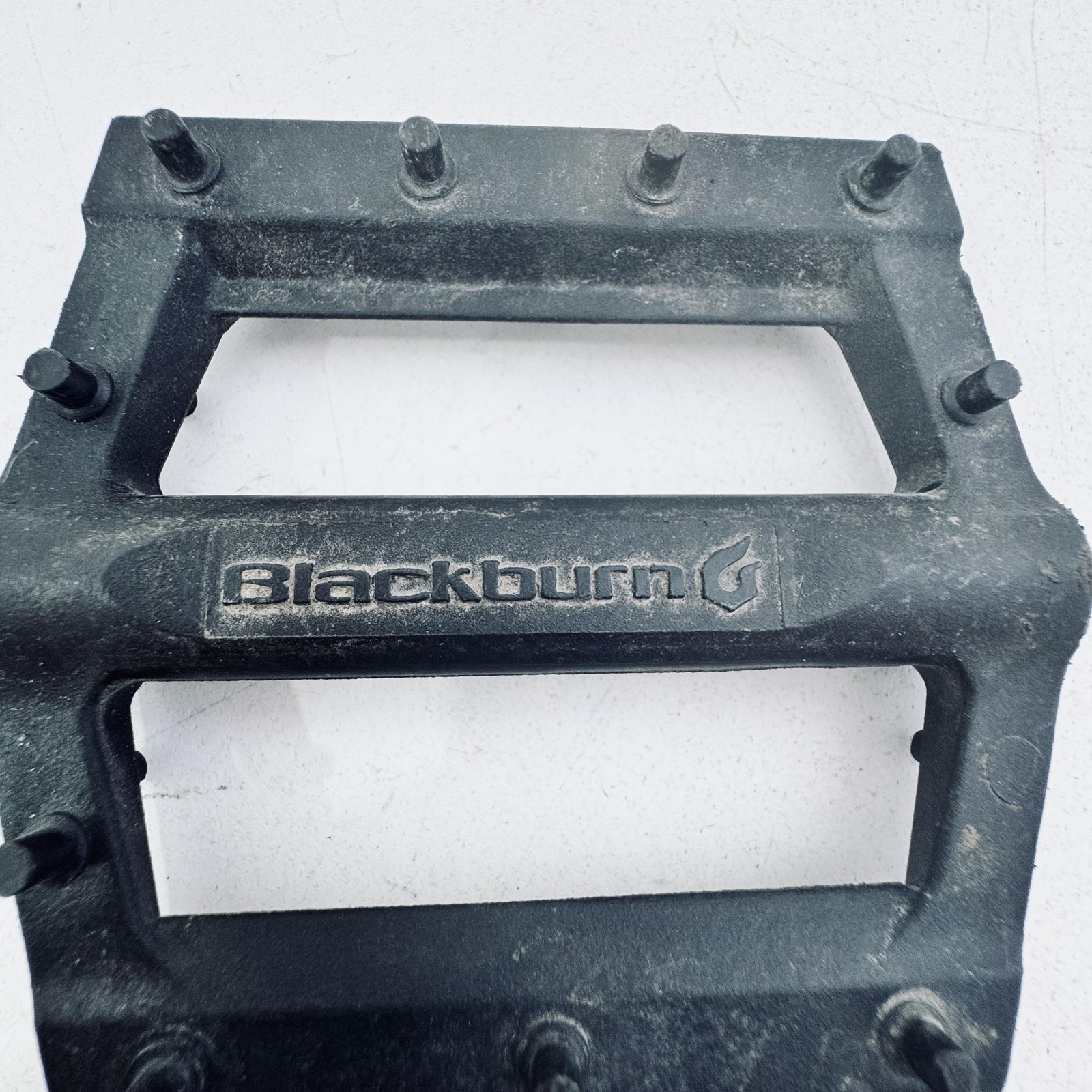 Blackburn Platform Bike Pedals Pair Black 9/16 In Flat MTB BMX Urban A94