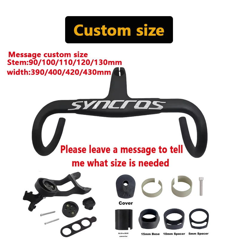 Road Carbon Handlebar Stem -11 ° 90-130mm Bike Farme Bicycle Parts 28.6mm 31.8mm